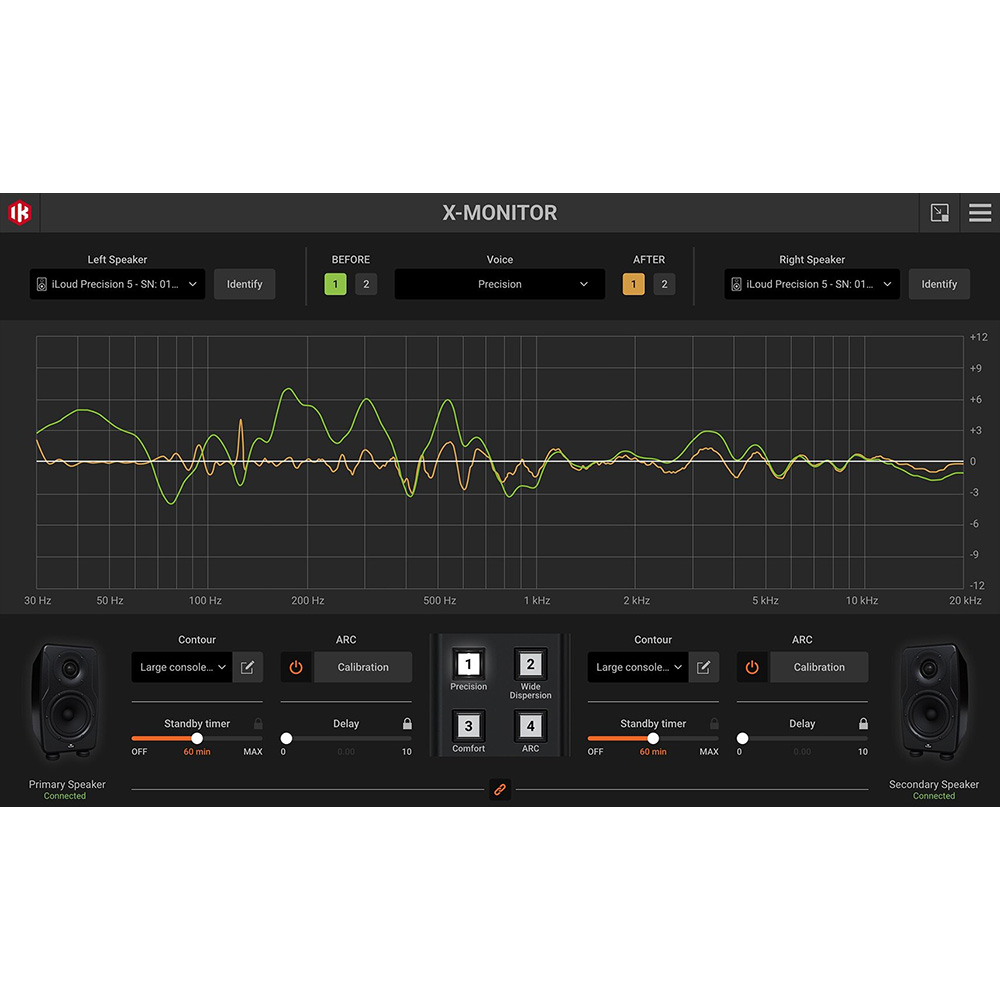 IK Multimedia iLoud Precision 5（ペア）｜ミュージックランドKEY