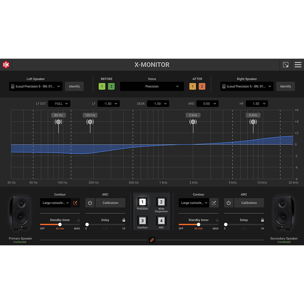 IK Multimedia iLoud Precision 5（ペア）｜ミュージックランドKEY