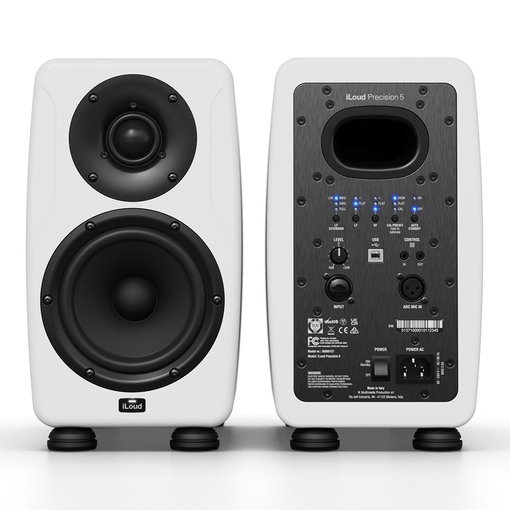 IK Multimedia iLoud Precision 5-White（1本）｜ミュージックランドKEY