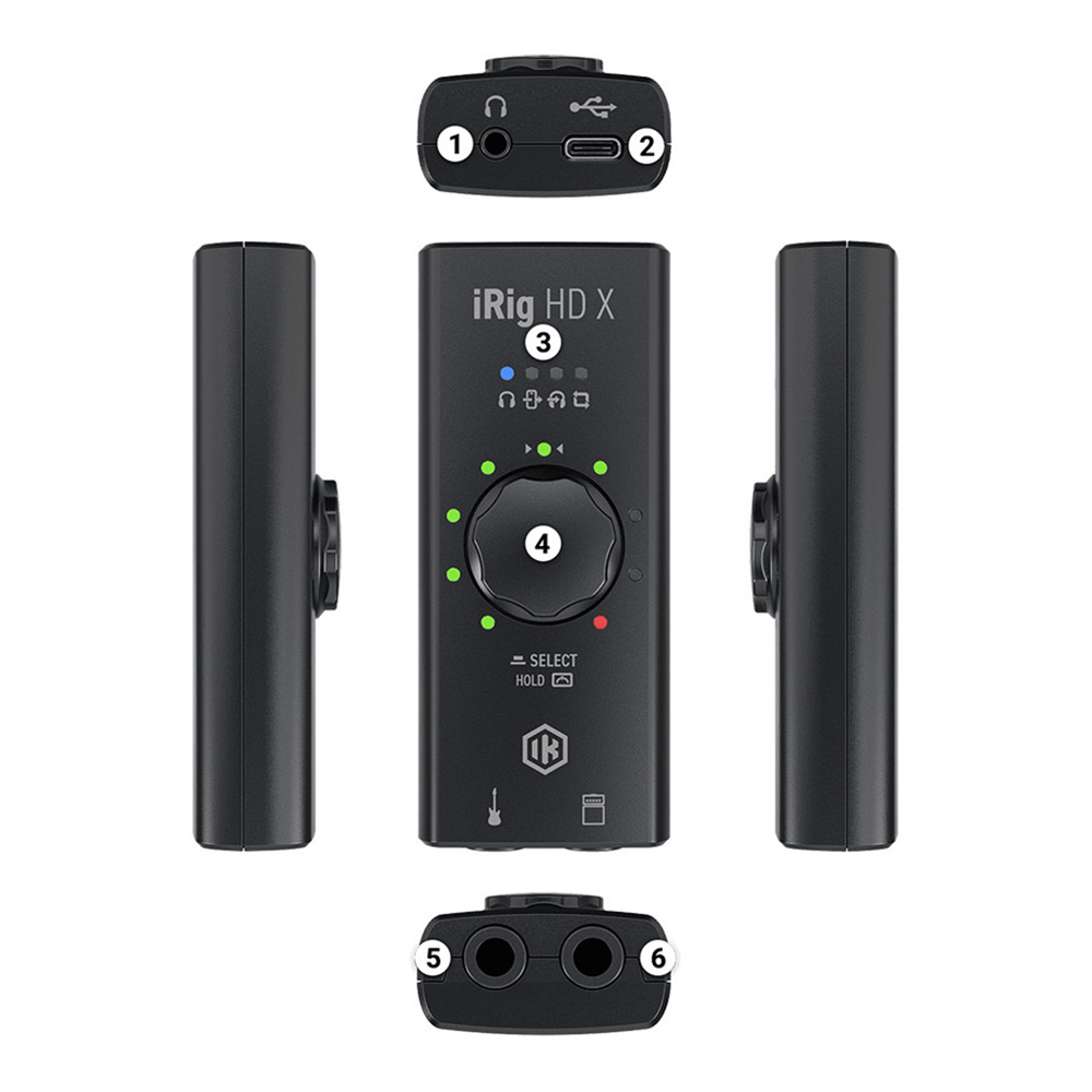 IK Multimedia iRig HD X｜ミュージックランドKEY