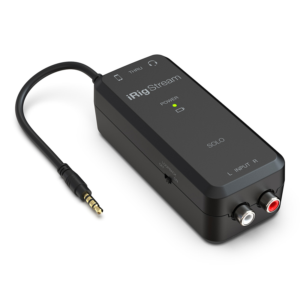 IK Multimedia iRig Stream Solo｜ミュージックランドKEY