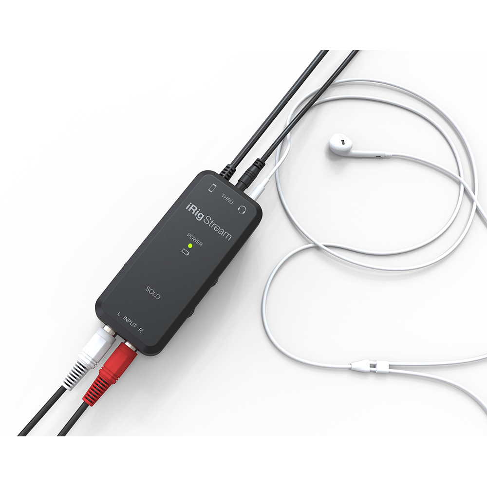 iRig Stream Solo - IK Multimedia | Hookup, Inc.