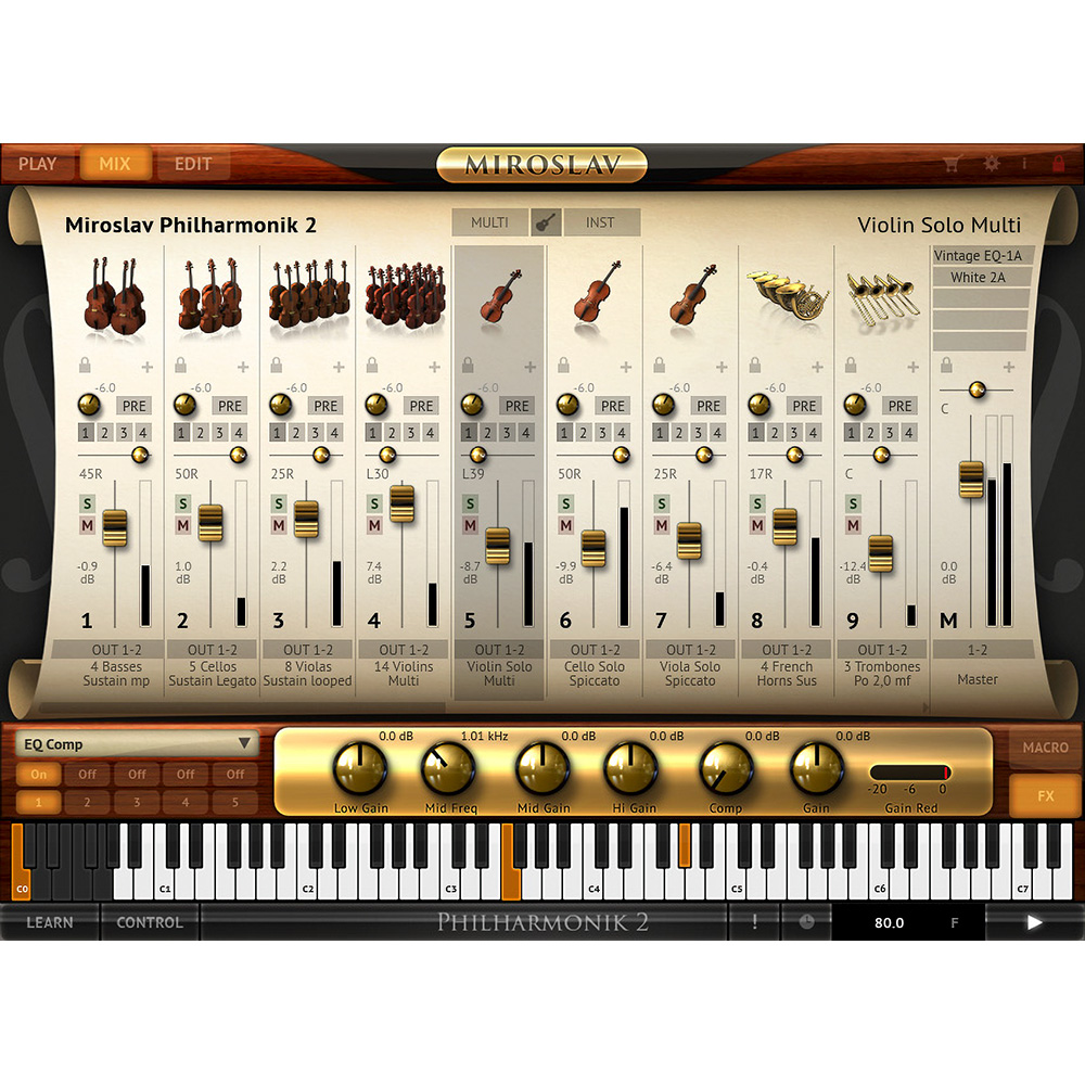 IK Multimedia Miroslav Philharmonik 2 Upgrade｜ミュージックランドKEY