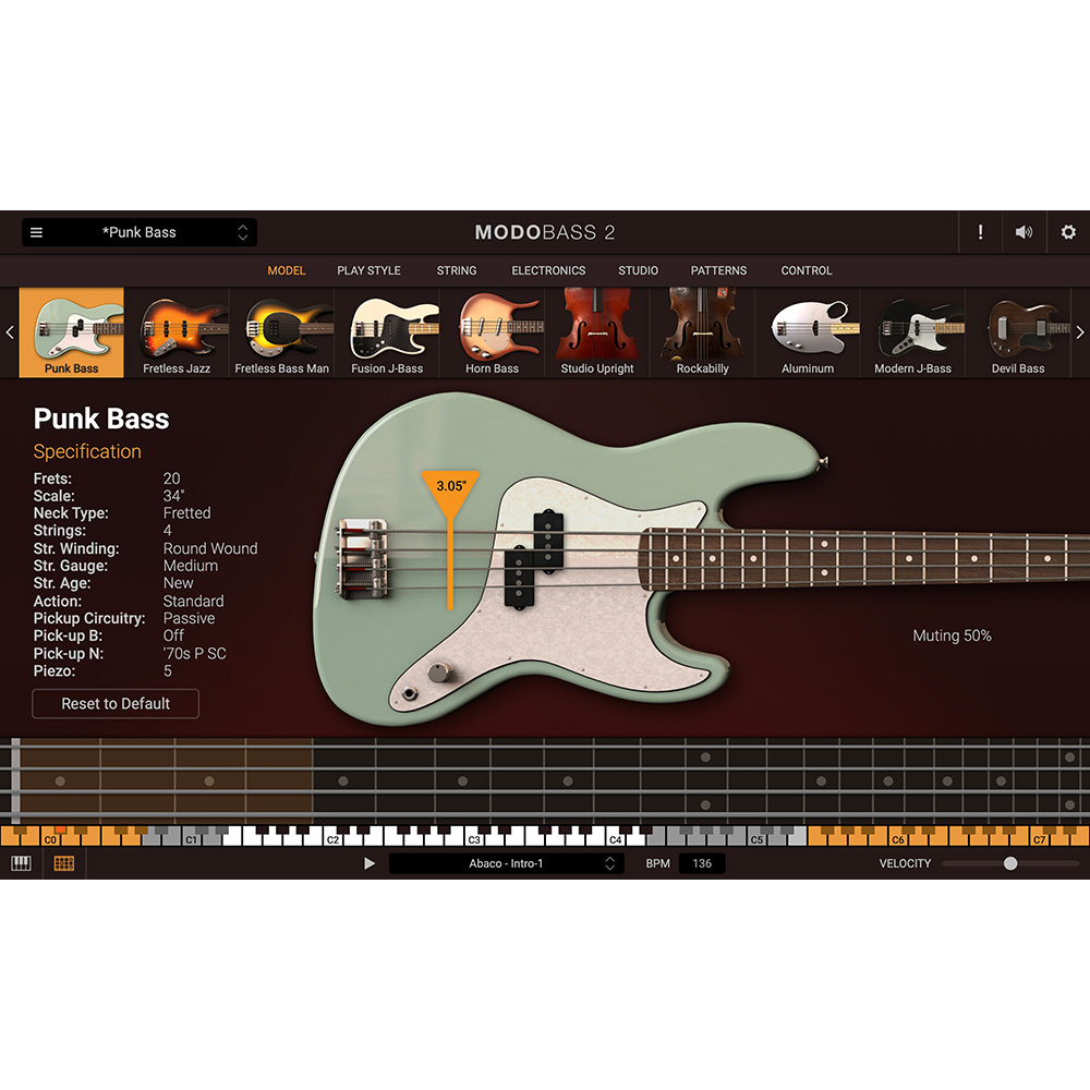 IK Multimedia MODO BASS 2 SE｜ミュージックランドKEY