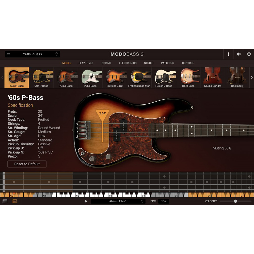 IK Multimedia MODO BASS 2 Upgrade｜ミュージックランドKEY