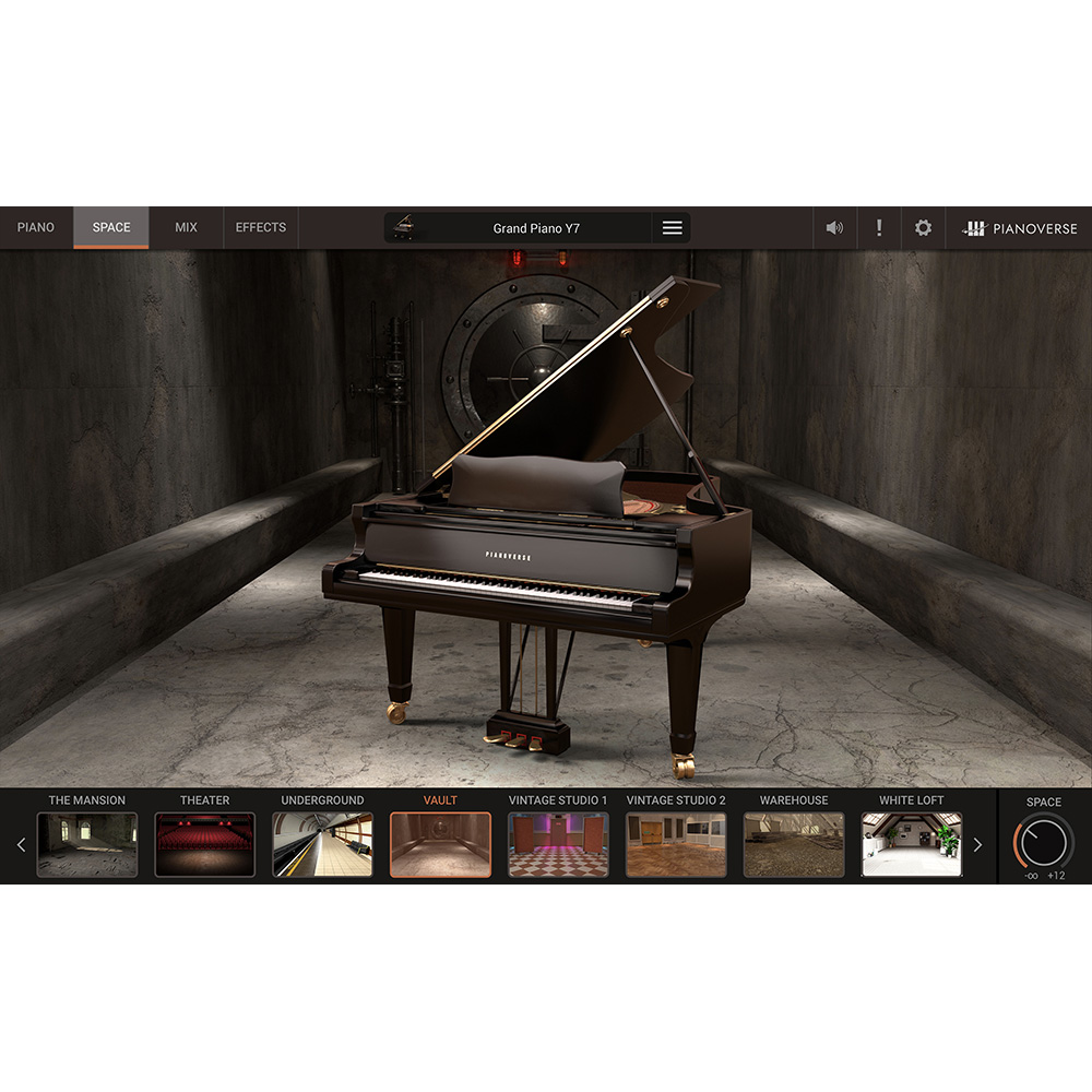 IK Multimedia Pianoverse Grand Piano Y7｜ミュージックランドKEY