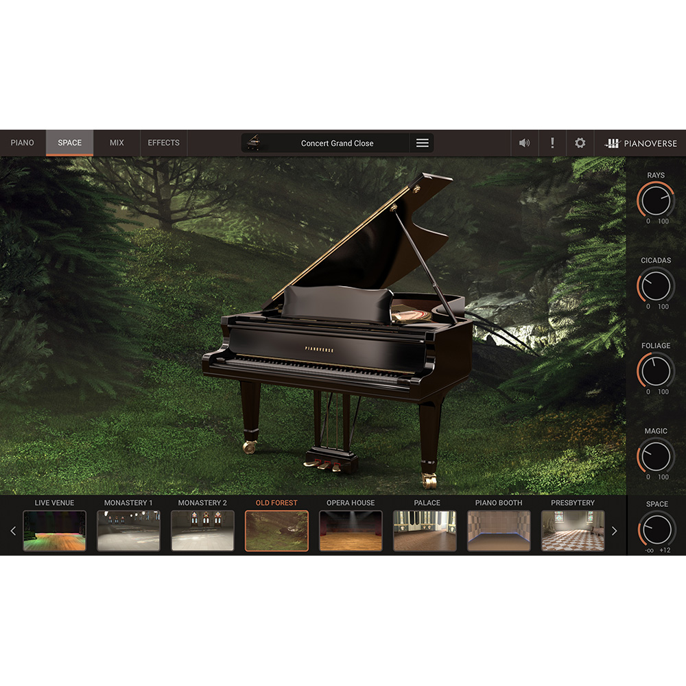 IK Multimedia Pianoverse Concert Grand YF3｜ミュージックランドKEY