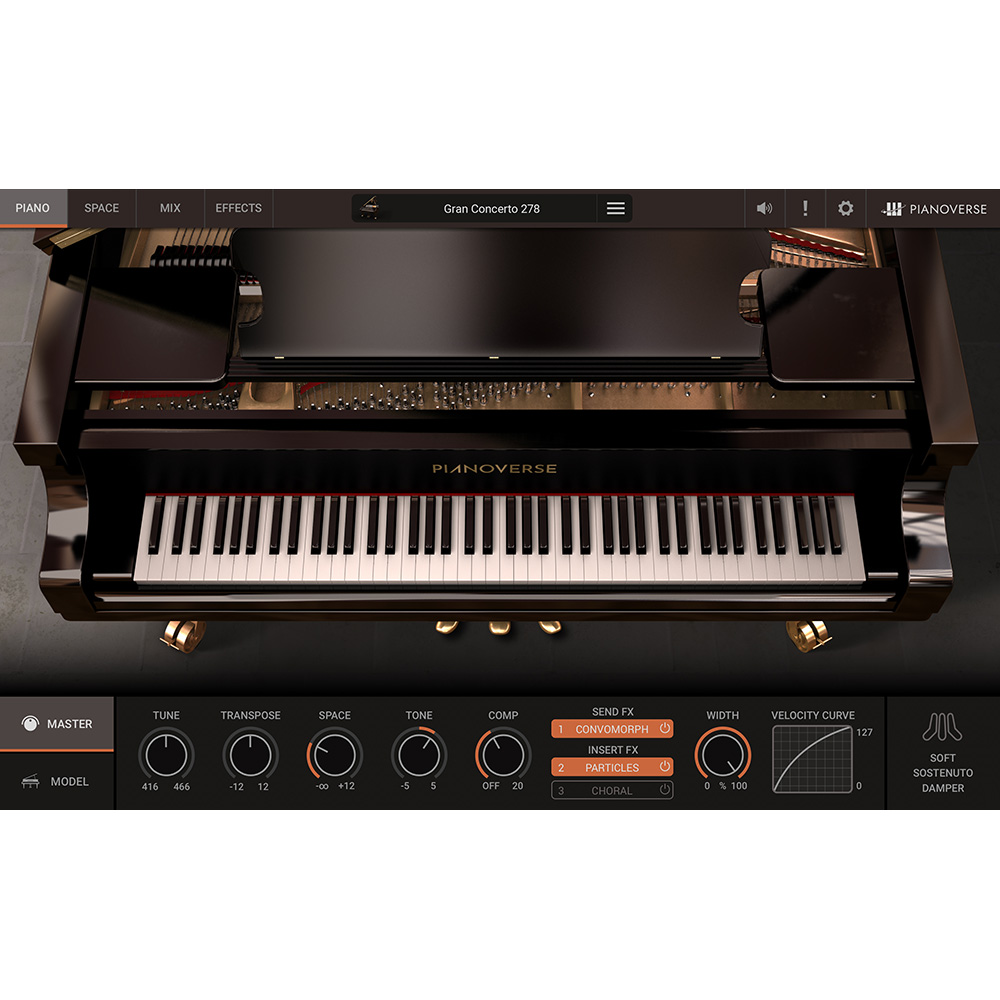 IK Multimedia Pianoverse Gran Concerto 278｜ミュージックランドKEY