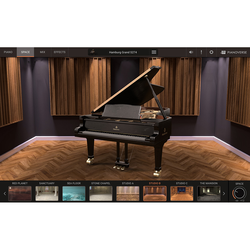 IK Multimedia Pianoverse Hamburg Grand S274｜ミュージックランドKEY