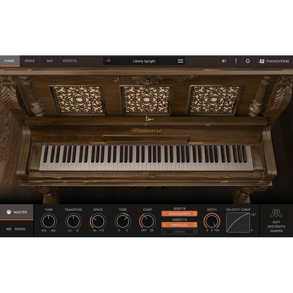 IK Multimedia Pianoverse Liberty Upright ｜ミュージックランドKEY