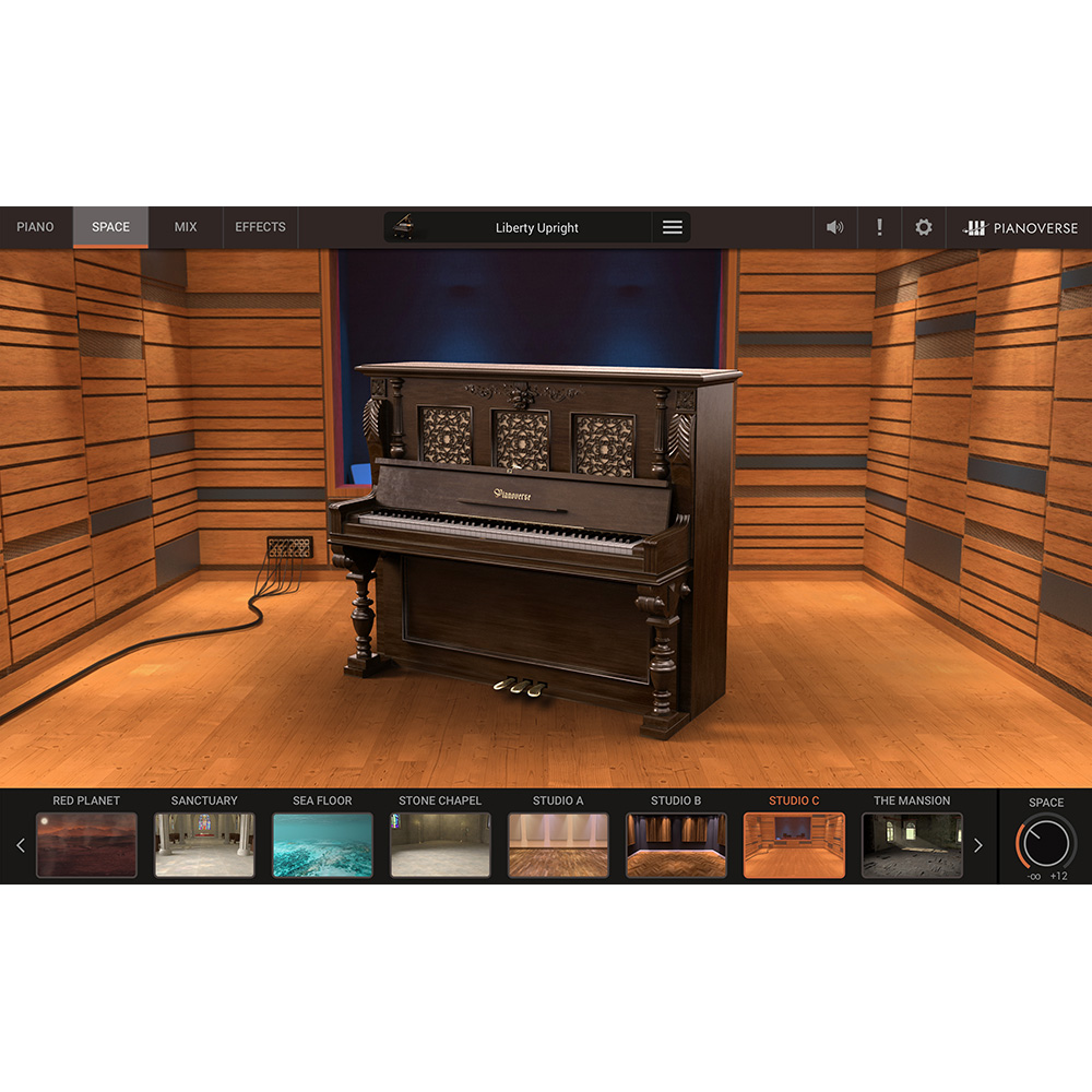 IK Multimedia Pianoverse Liberty Upright ｜ミュージックランドKEY