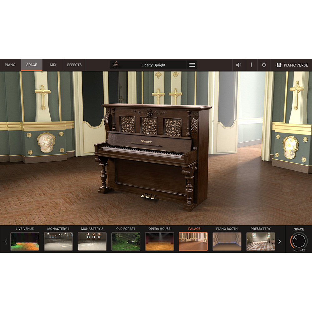 IK Multimedia Pianoverse Liberty Upright ｜ミュージックランドKEY