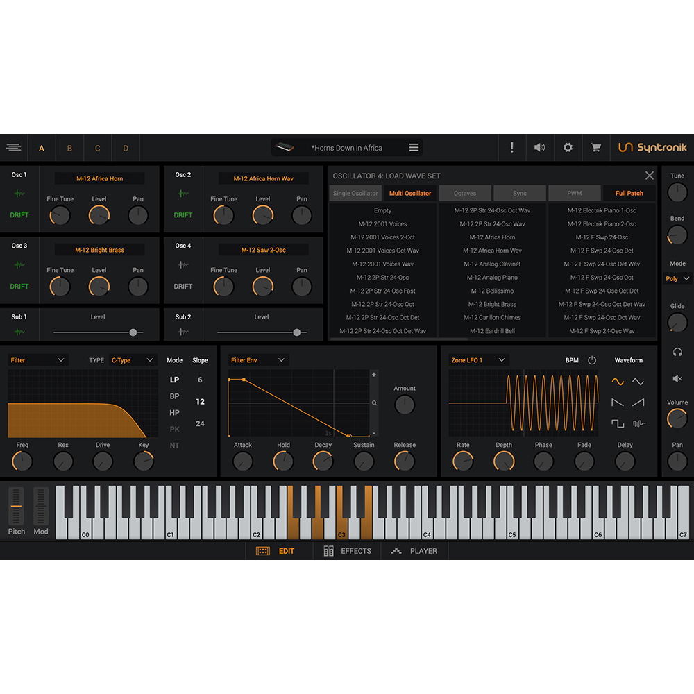 生産販売終了】IK Multimedia Sonik Synth2（Sonik Synth 2 [WIN