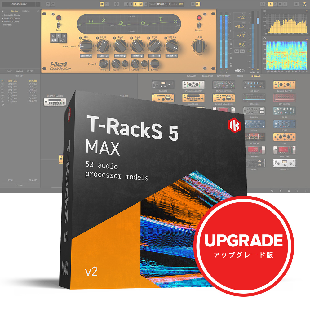 IK Multimedia T-RackS Max v2(オンライン納品)()
