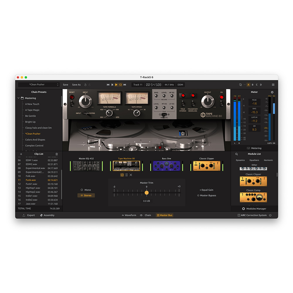 IK Multimedia T-RackS 6 MAX｜ミュージックランドKEY