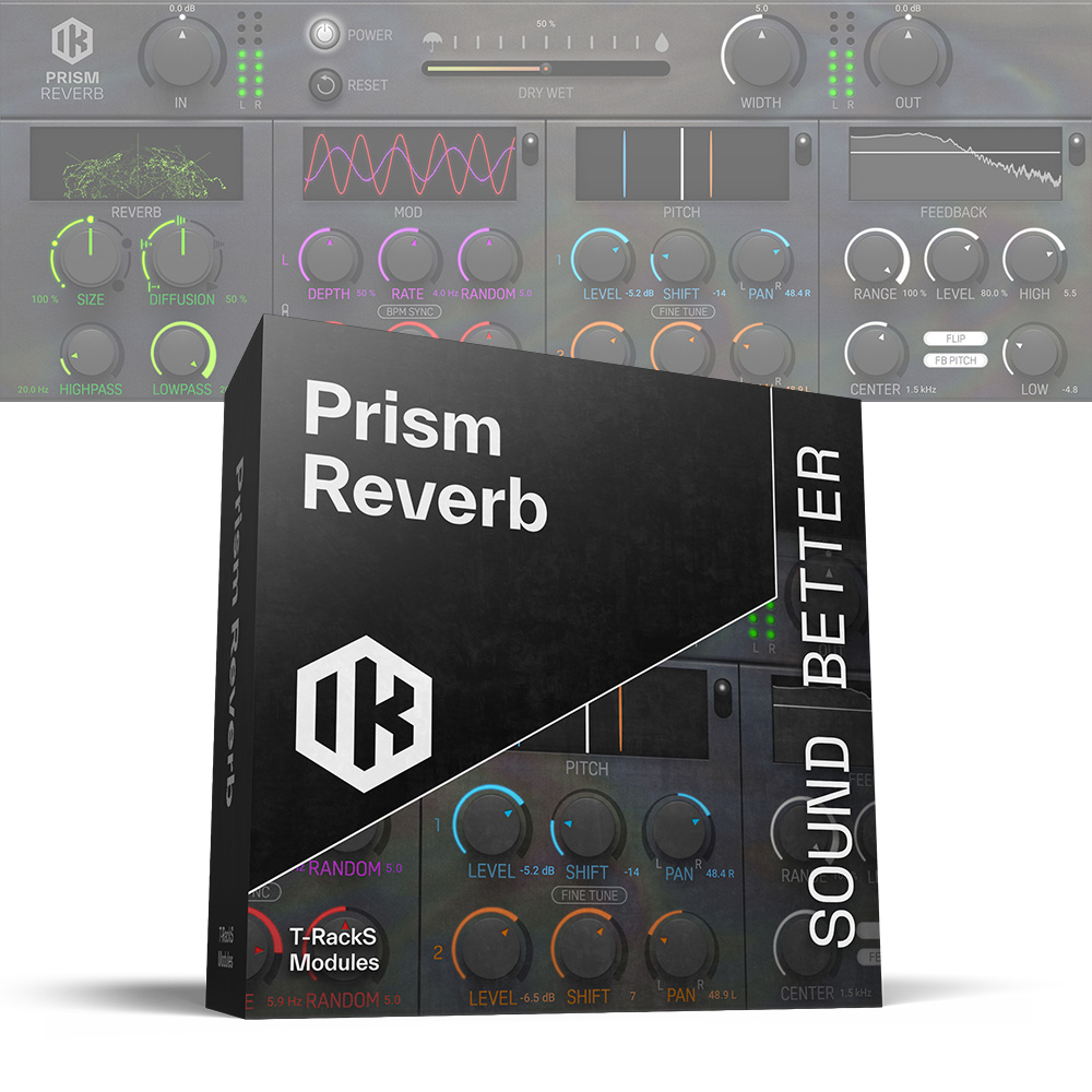 IK Multimedia T-RackS 6 Prism Reverb｜ミュージックランドKEY