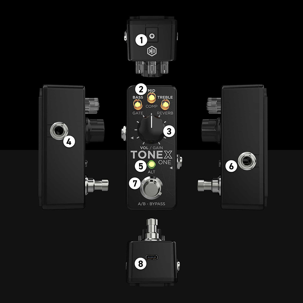 IK Multimedia TONEX One｜ミュージックランドKEY