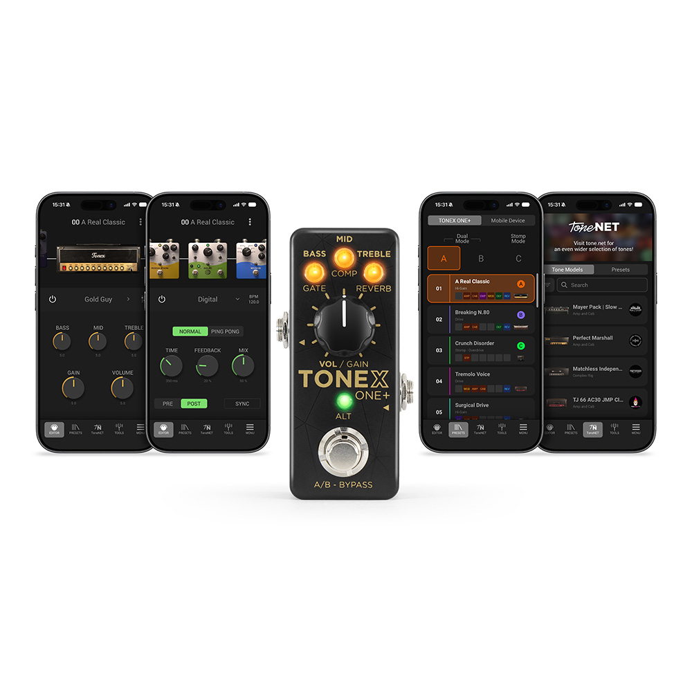 IK Multimedia TONEX One+｜ミュージックランドKEY