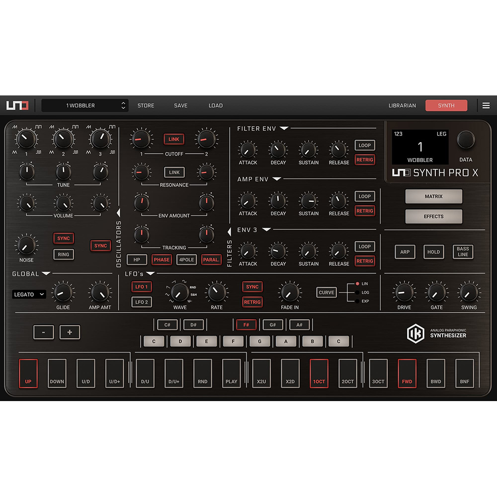 IK Multimedia UNO Synth Pro X｜ミュージックランドKEY