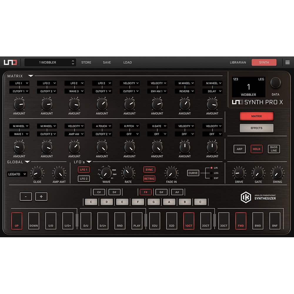 IK Multimedia UNO Synth Pro X｜ミュージックランドKEY