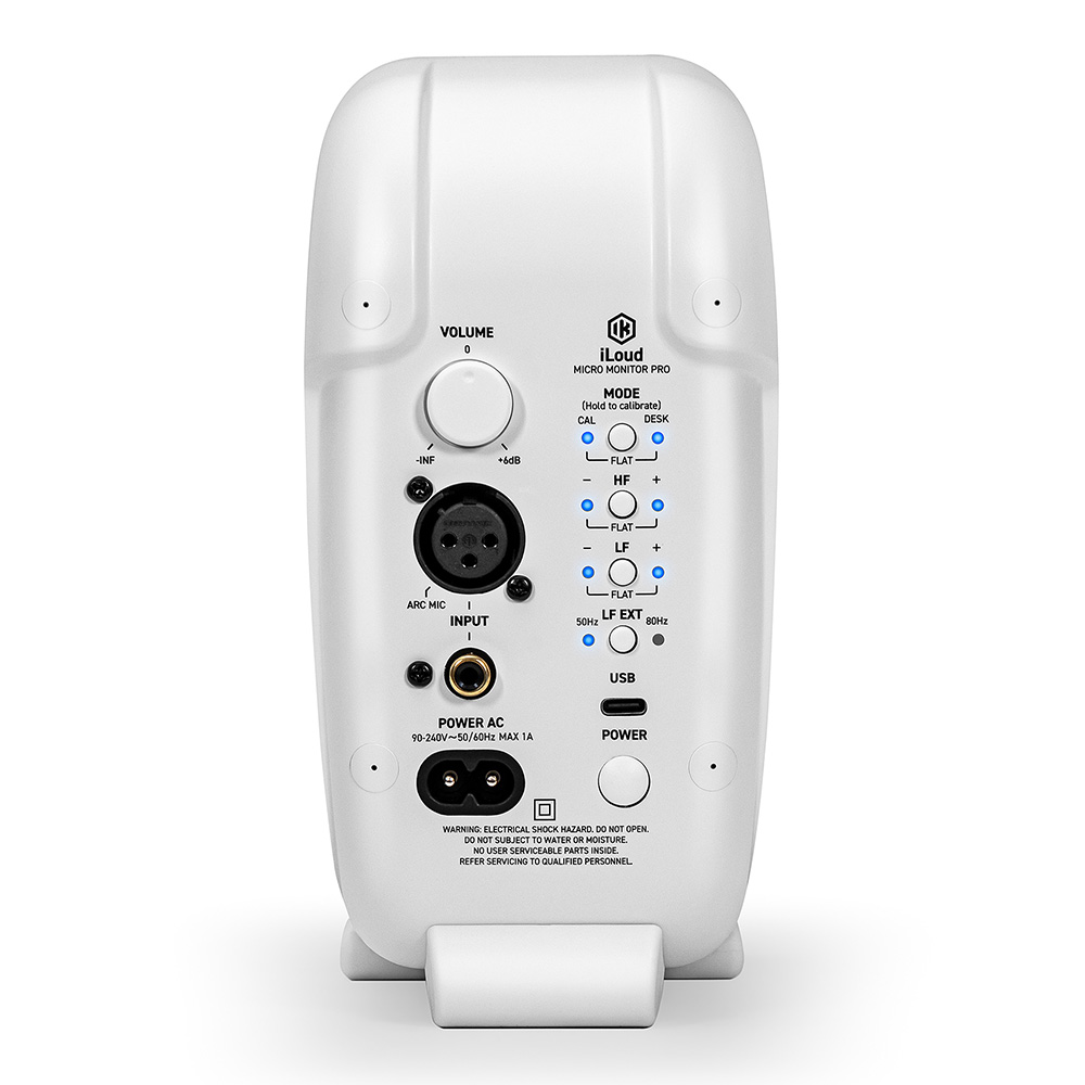 美品 IK Multimedia iLoud Micro Monitors 白 Amazon.com: IK Multimedia iLoud Micro Monitor White 50 watt