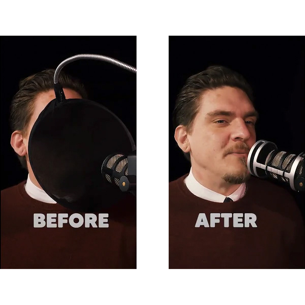 【S級中古】ISOVOX ISOPOP BroadCast Silver ISOVOX IsoPop BroadCast Pop Filter - Silver | Sweetwater