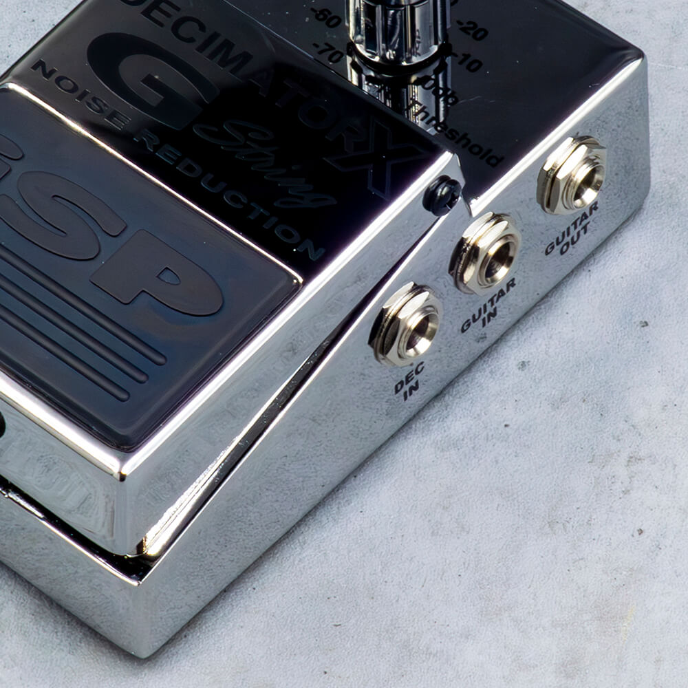 ISP DECIMATOR X ギター用ノイズリダクション ISP Technologies DECIMATOR X｜ミュージックランドKEY