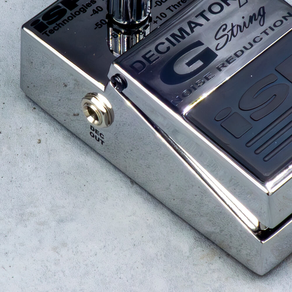 ISP DECIMATOR X ノイズリダクションペダル ノイズリダクションペダルiSP Decimator X購入！｜紫檀弦之助