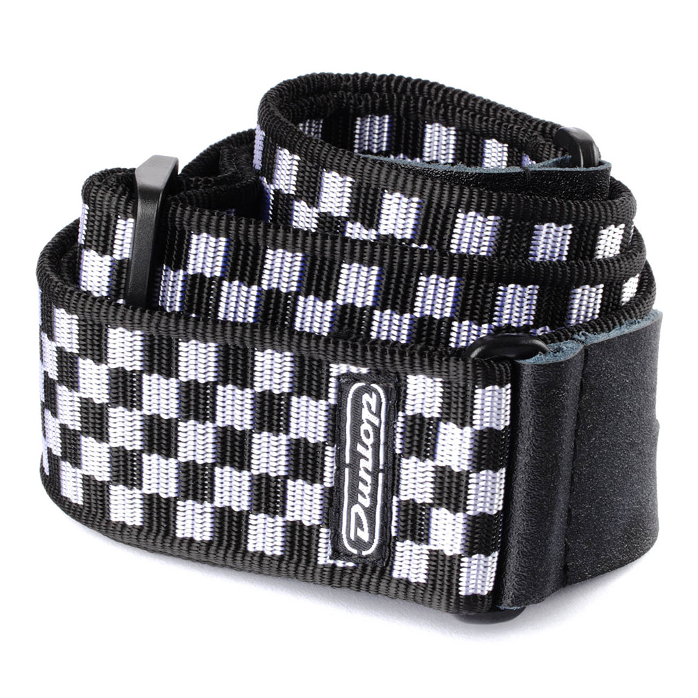 Jim Dunlop Classic Woven Strap CHECKER [D38-31BK]｜ミュージック