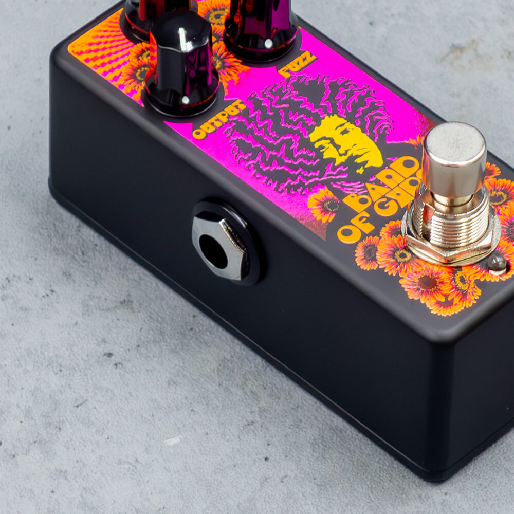 【生産完了・限定品】Jim Dunlop JHW4 GYPSYS FUZZ JIMI HENDRIX® FUZZ FACE® DISTORTION LIMITED EDITION - Dunlop