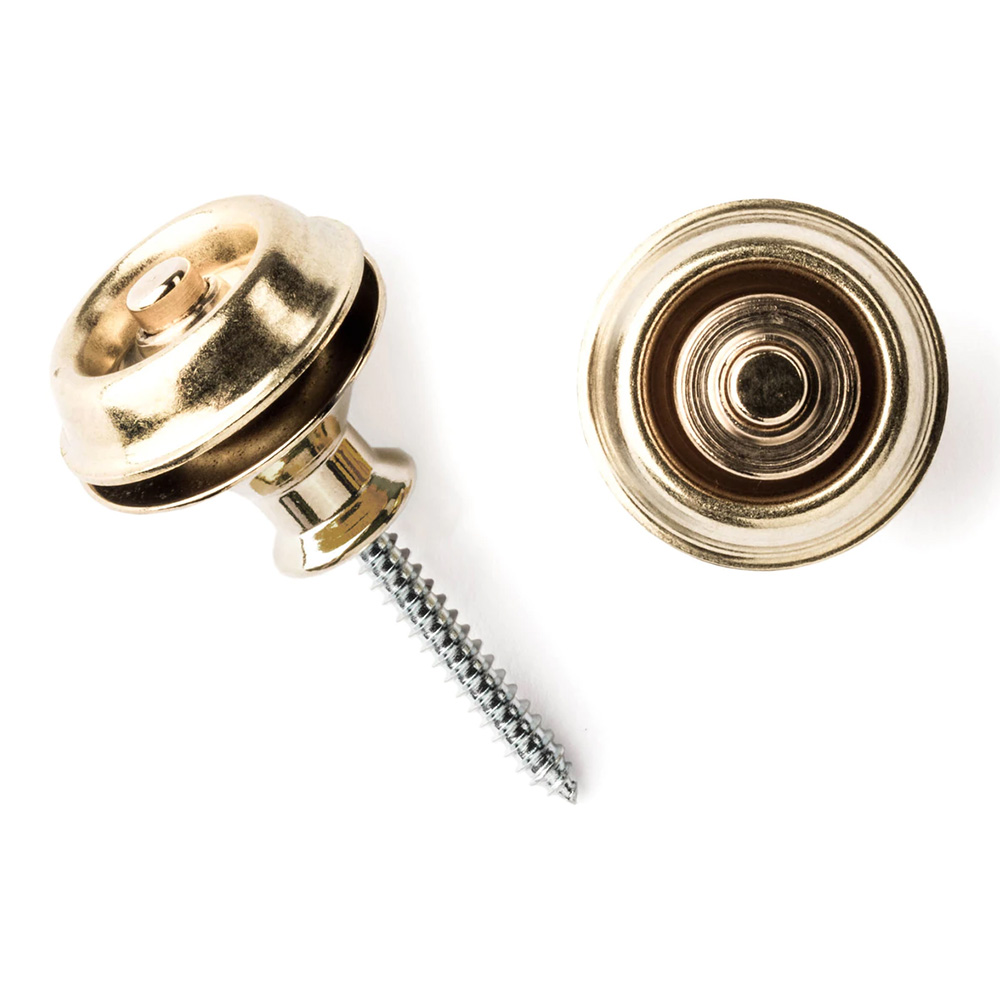 Jim Dunlop Straplok Dual Design - Brass [SLS1032BR]｜ミュージック