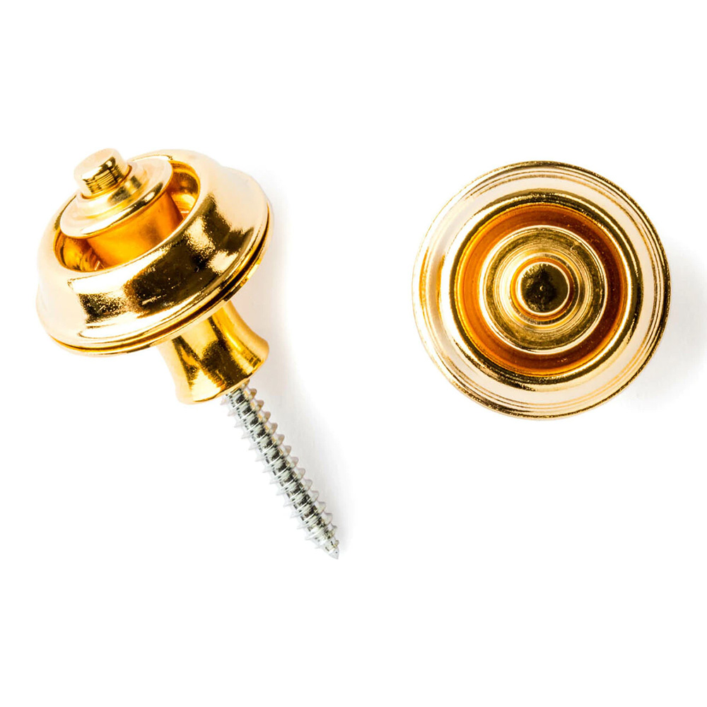 Jim Dunlop Straplok Original - 24kt Gold [SLS1104G]｜ミュージック