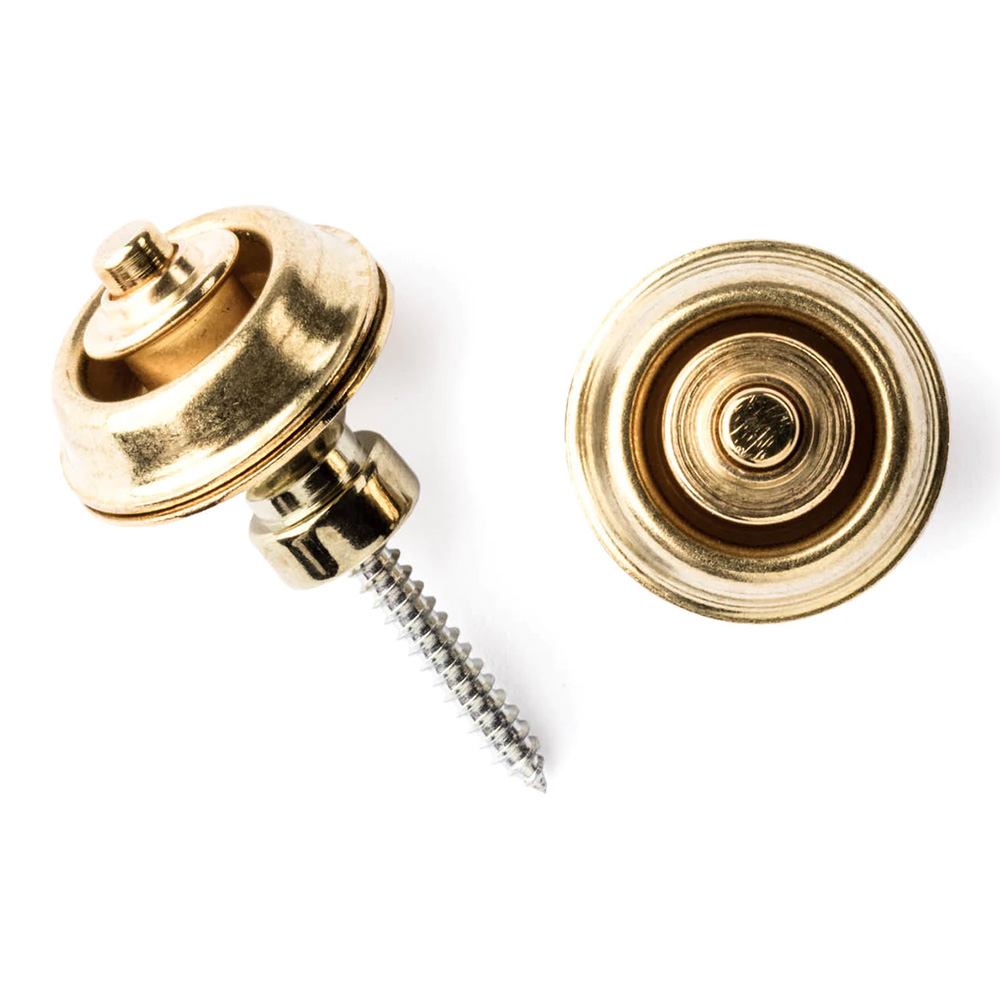 Jim Dunlop Straplok Traditional - Brass [SLS1502BR]｜ミュージック