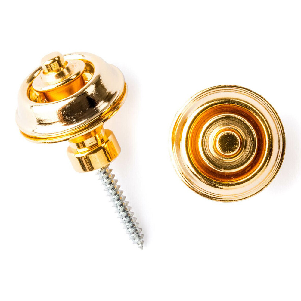 Jim Dunlop Straplok Traditional - 24kt Gold [SLS1504G