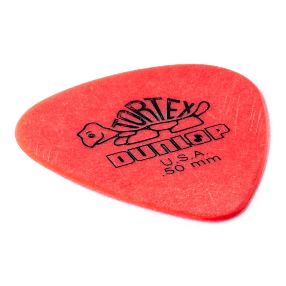 Jim Dunlop 418 Tortex Standard 0.50mm - Red 12枚セット