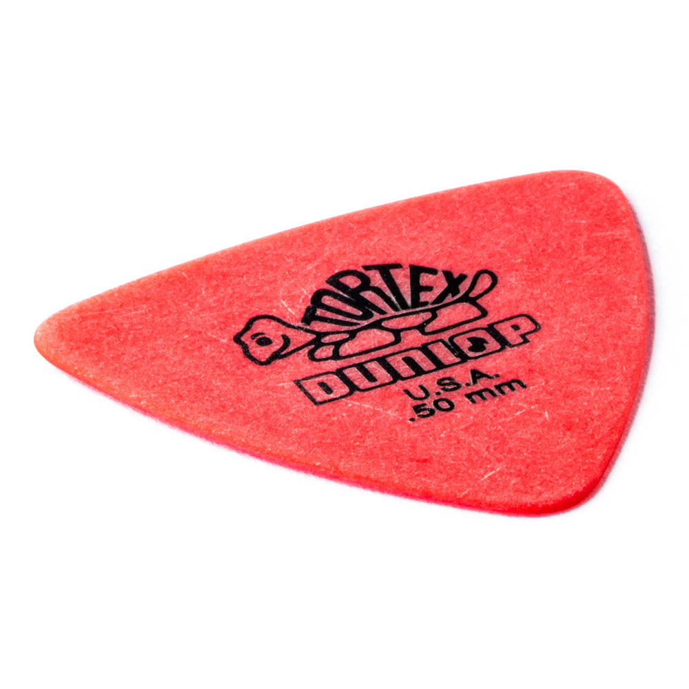 Jim Dunlop 413 Tortex Triangle 0.50mm - Red 12枚セット