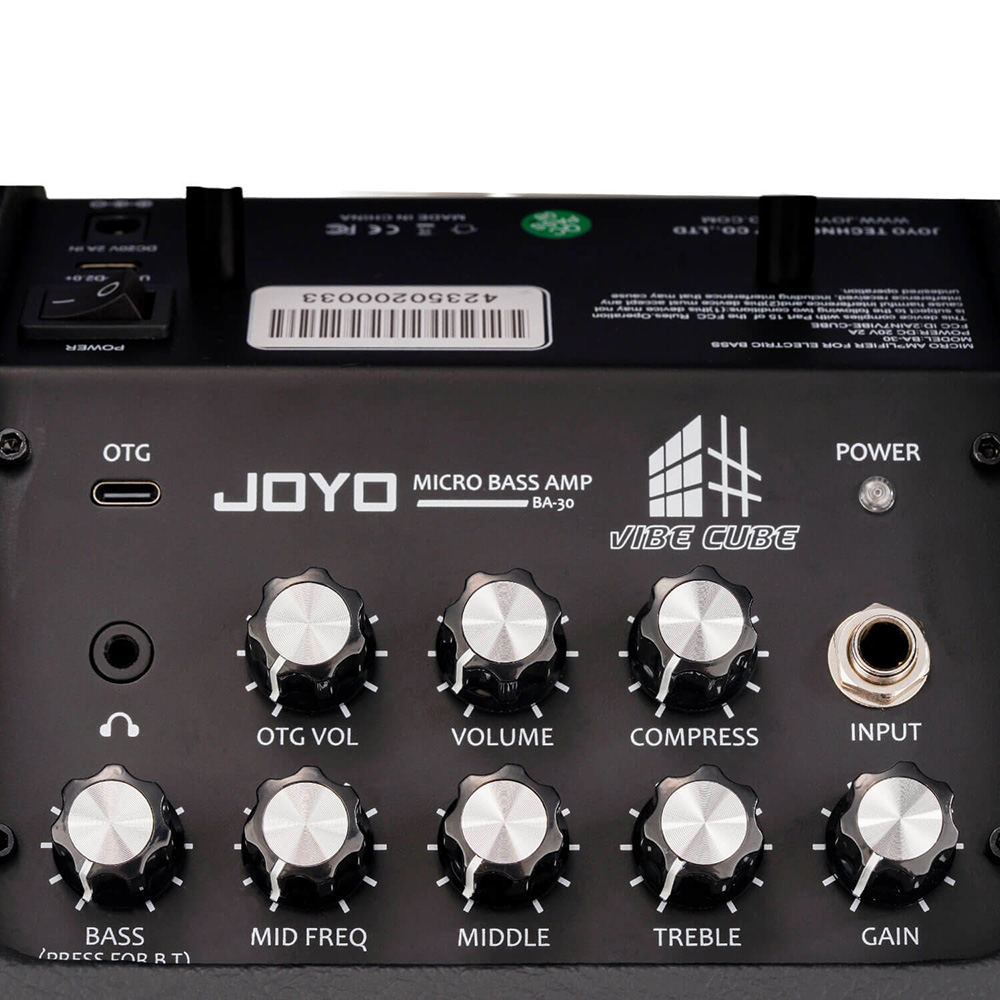 JOYO BA-30 VIBE CUBE (BLK)｜ミュージックランドKEY