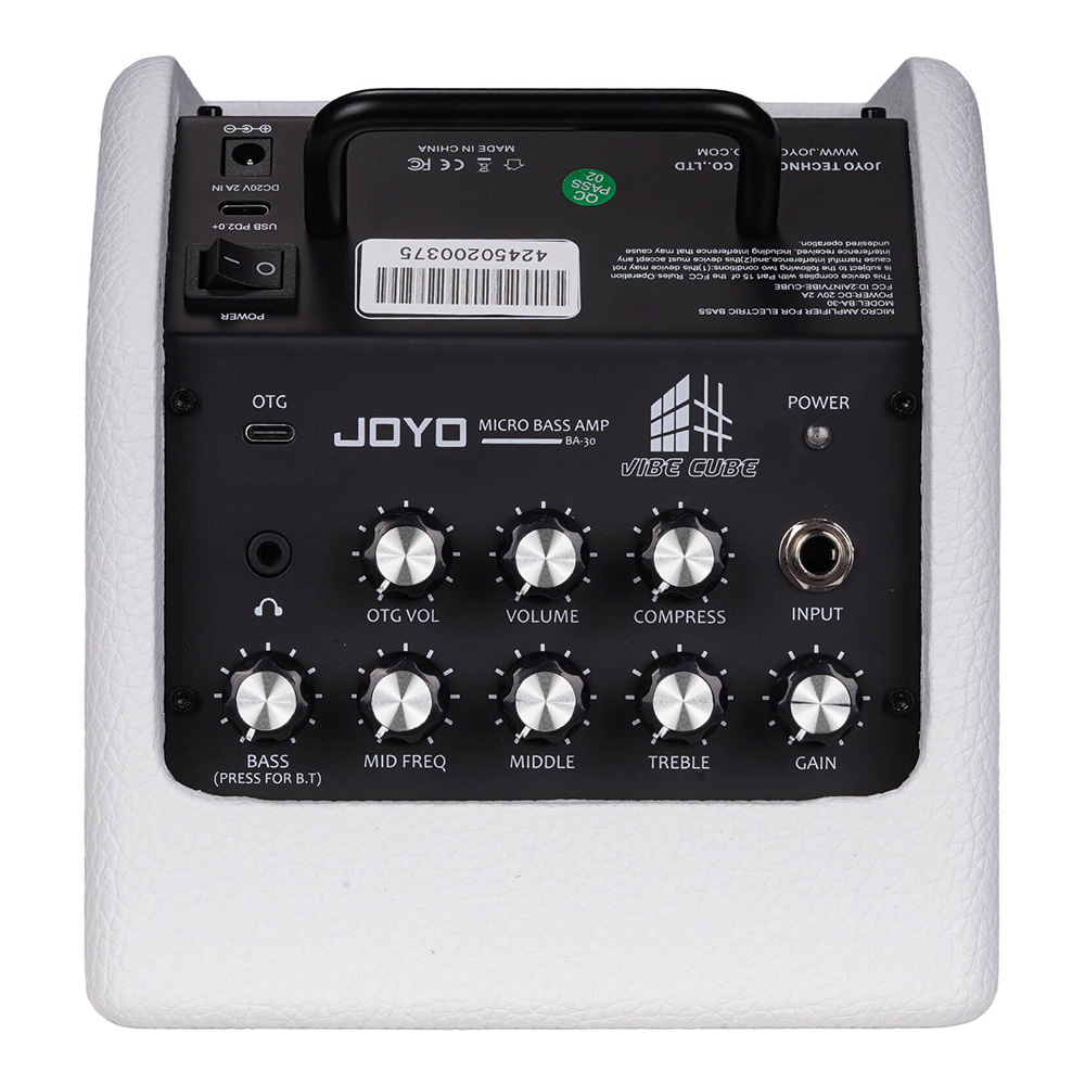 JOYO BA-30 VIBE CUBE (WHT)｜ミュージックランドKEY