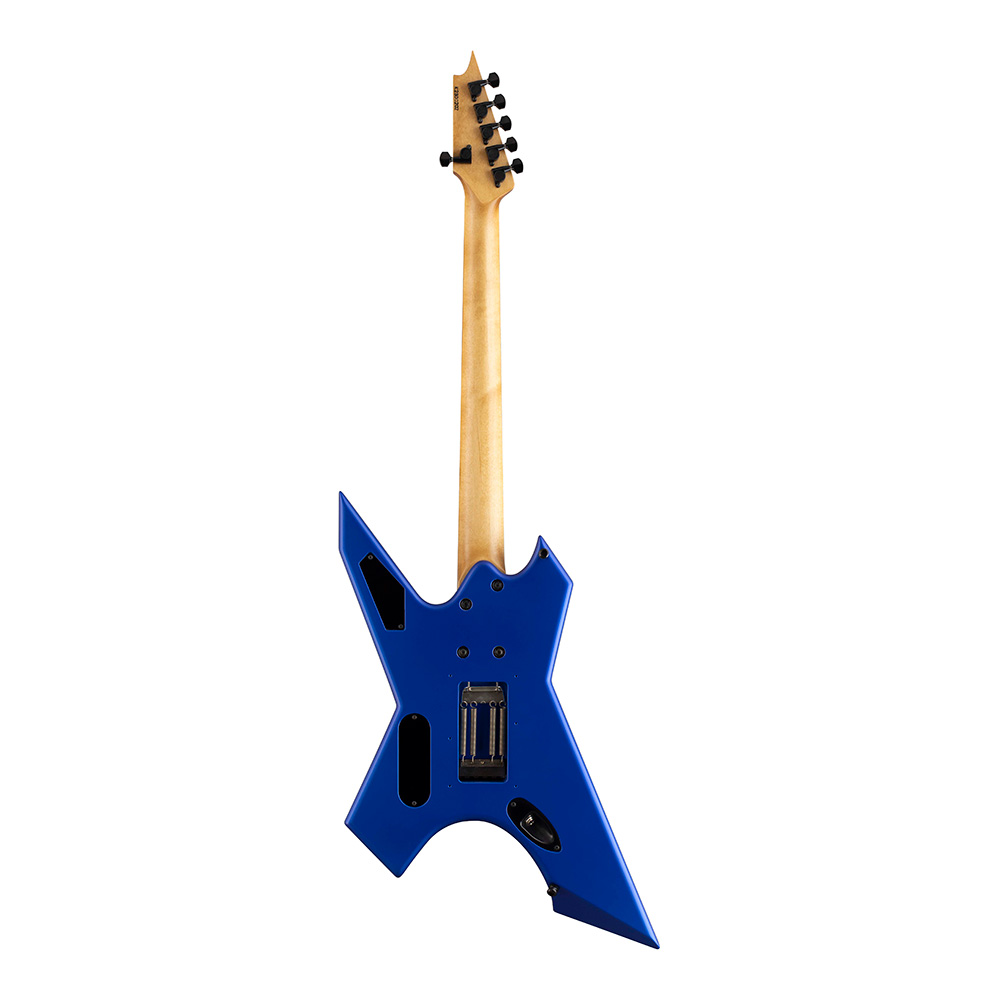 Killer Guitars KG-Prime 21 the spirit Matte blue metallic (black 