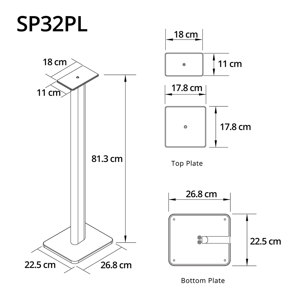 Kanto Audio SP32PL ホワイト / ペア [SP32PLW-WHITE]｜ミュージック