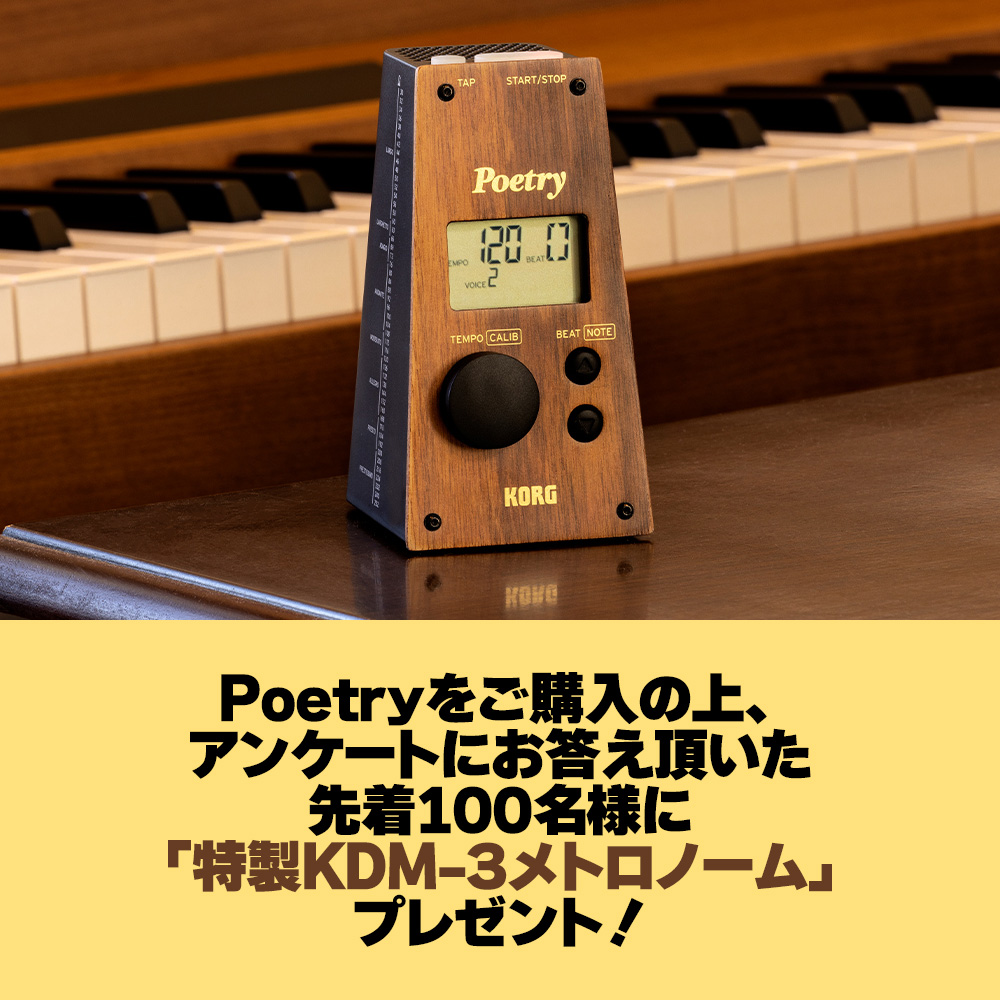 コルグ 電子ピアノ POETRY Poetic Brown(木目調仕上げ) POETRY [POETRY