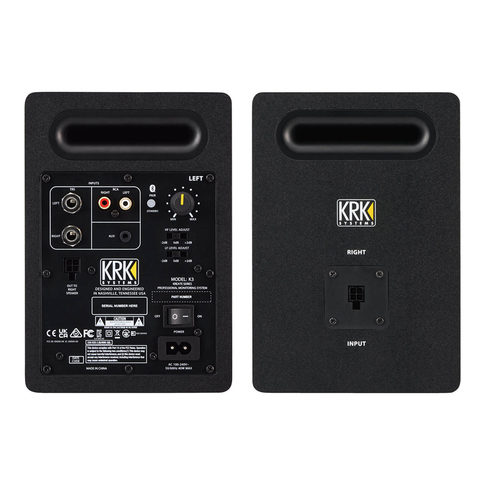 KRK KREATE 3 STUDIO MONITOR（ペア）｜ミュージックランドKEY