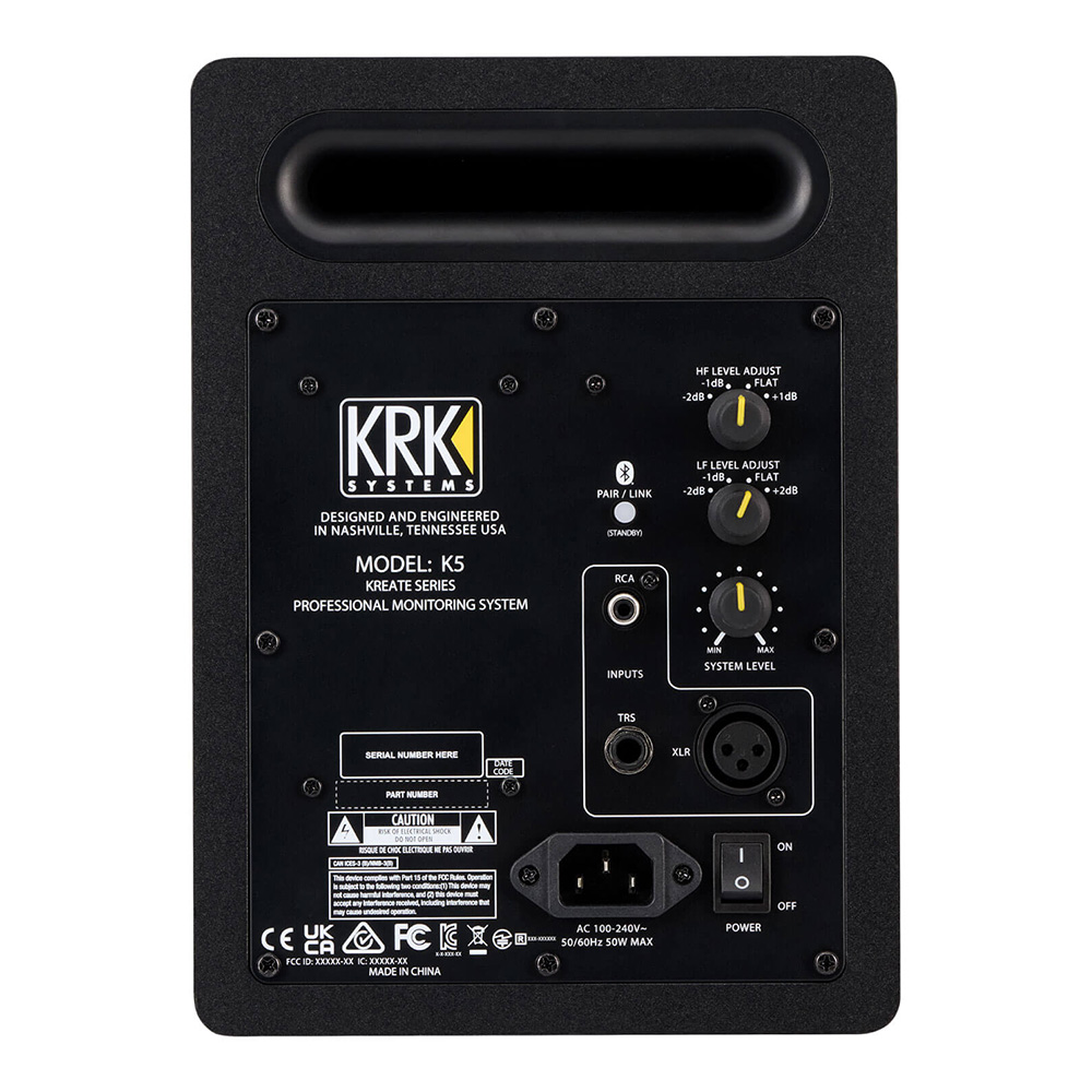 KRK KREATE 5 STUDIO MONITOR（ペア）｜ミュージックランドKEY