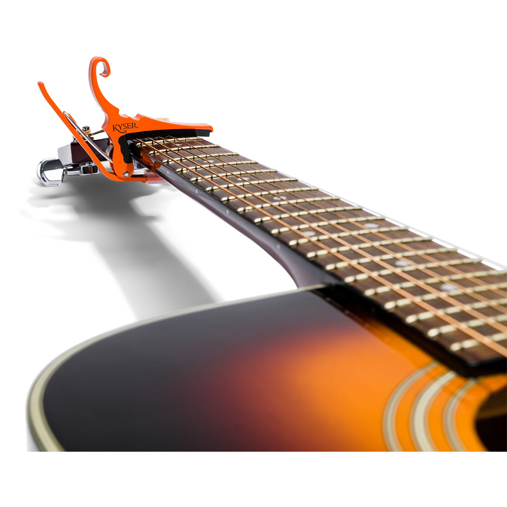 Kyser KG6OA / Orange Blaze [Quick-Change Acoustic Guitar Capo