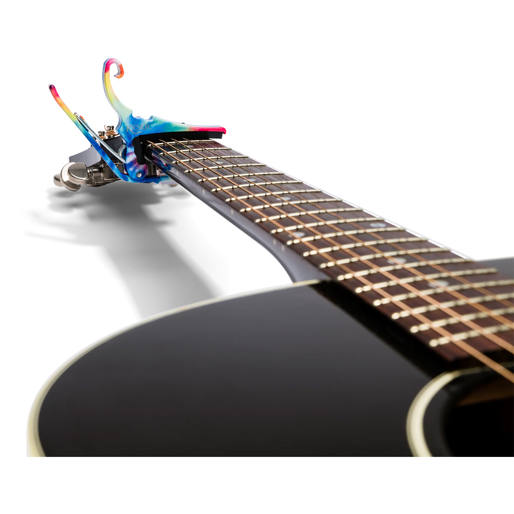 Kyser KG6TDA / Tie-Dye [Quick-Change Acoustic Guitar Capo