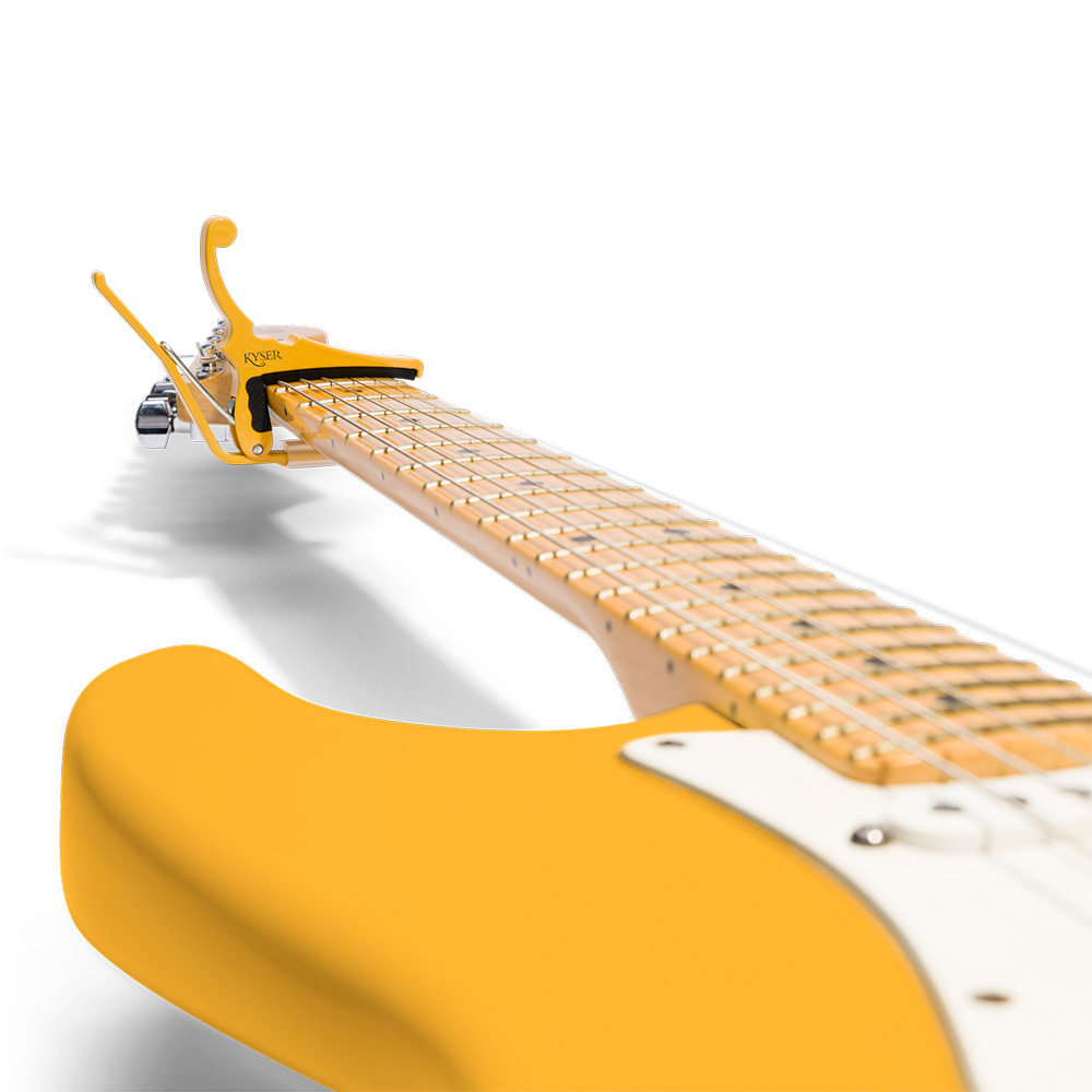 Kyser KGEFBBA / Butterscotch Blonde [Kyser x Fender Classic Color Quick-Change  Capo]｜ミュージックランドKEY