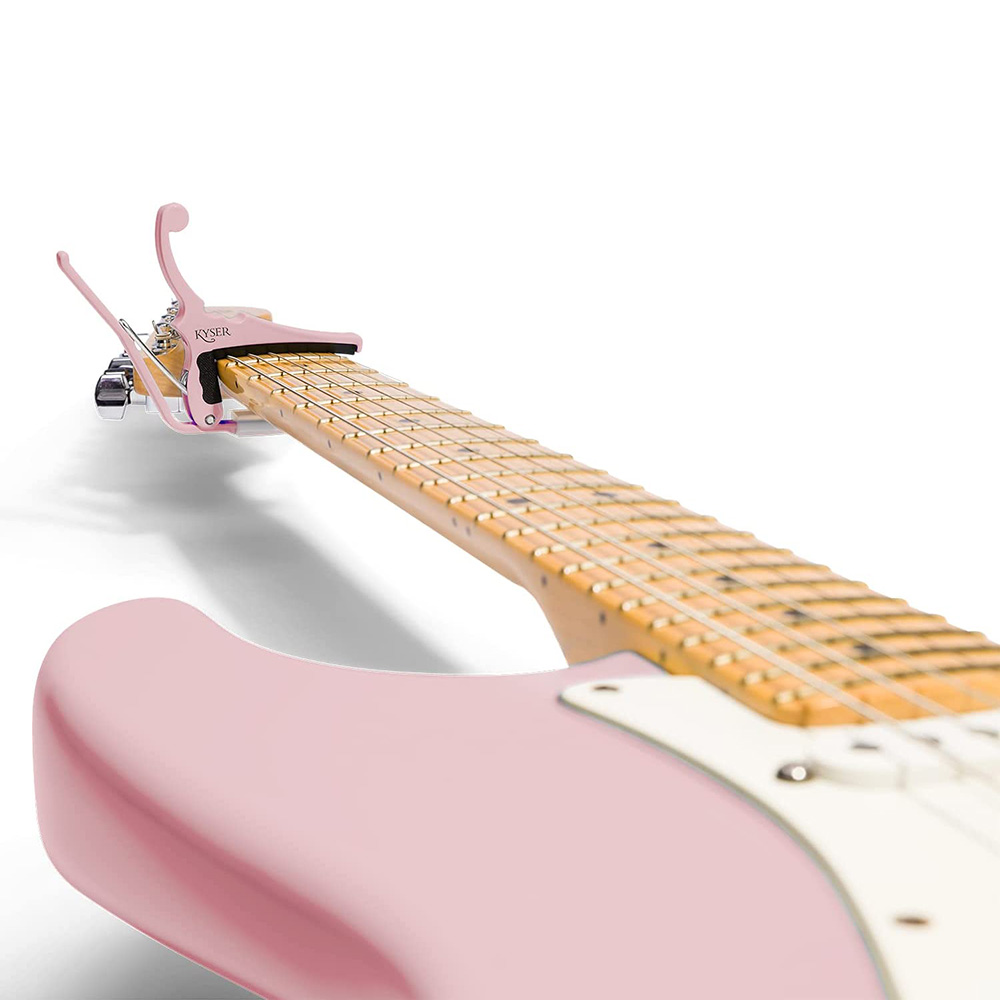 Kyser KGEFSPA / Shell Pink [Kyser x Fender Classic Color Quick-Change Capo ]｜ミュージックランドKEY