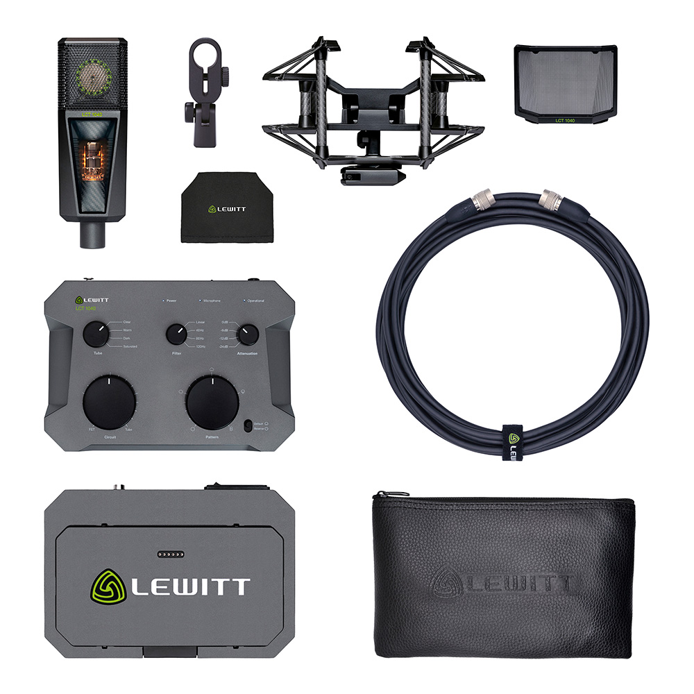 LEWITT lct1040 新品　未開梱　真空管　マイク LEWITT LCT 1040 Ultimate microphone system｜ミュージックランドKEY