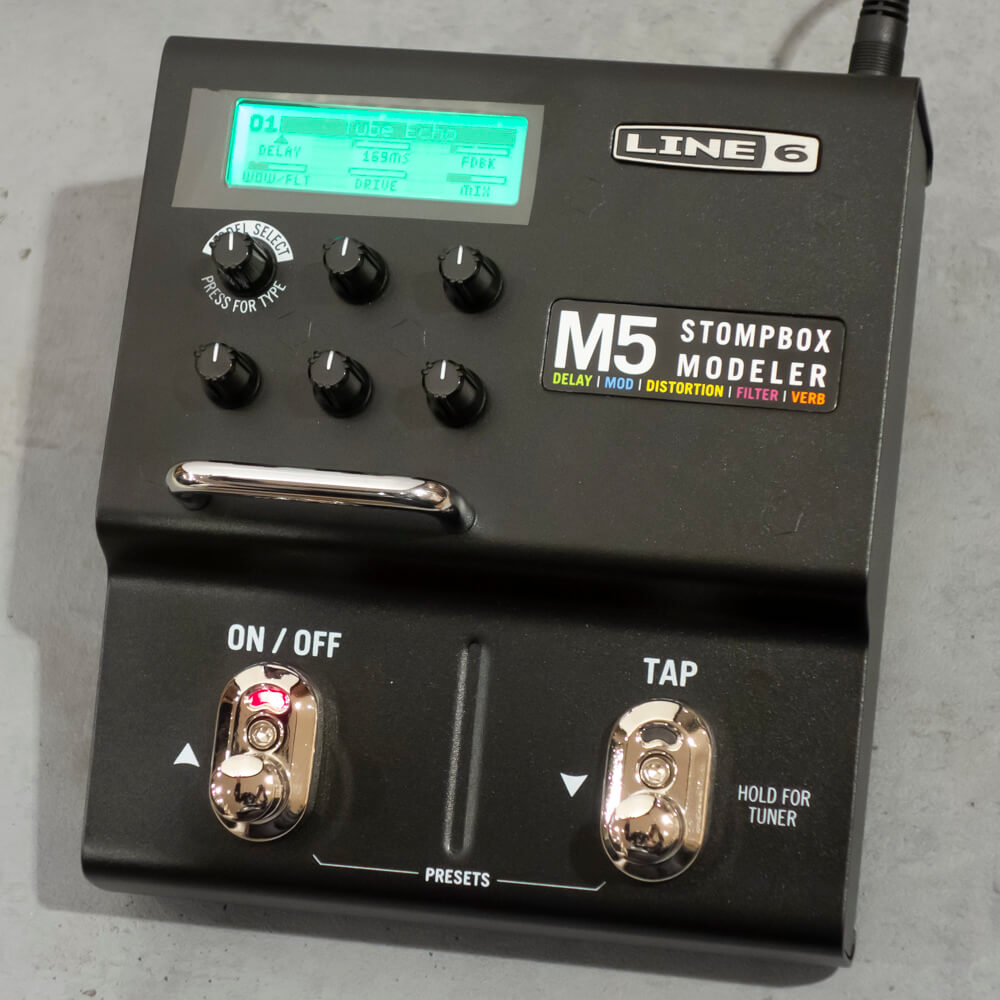Line 6 M5 Stompbox Modeler｜ミュージックランドKEY