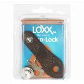 LOXX LOXX Music BOX Adapter“F” Dark Brown ギターストラップ レザーアダプター
